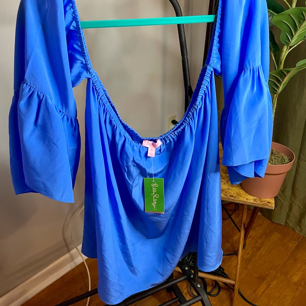 Lilly Pulitzer Sanilla Silk Top